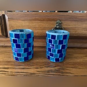 Vintage Crisa candle holders